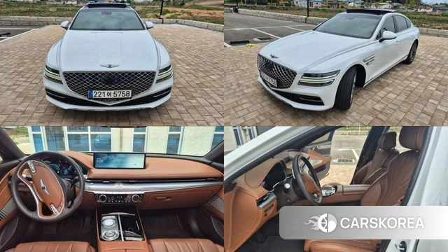 Genesis G80 (RG3) 2022 Белый из Кореи