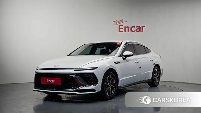 Hyundai Sonata D Edge (DN8) 2024 Белый из Кореи