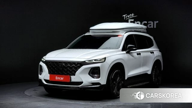 Hyundai Santa Fe TM 2019 Белый из Кореи
