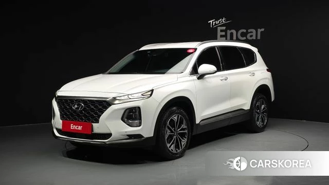 Hyundai Santa Fe TM 2018 Белый из Кореи