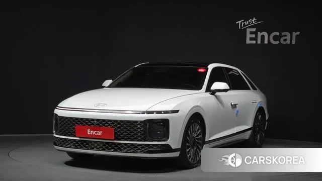 Hyundai Grandeur Hybrid (GN7) 2023 Белый из Кореи