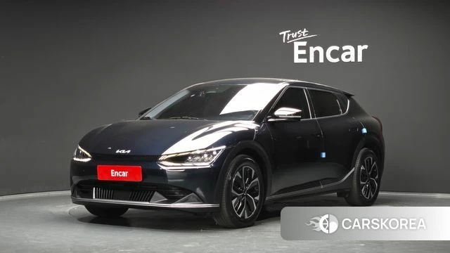 Kia EV6 2021 Синий из Кореи