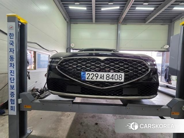 Genesis G90 (RS4) 2023 Черный из Кореи