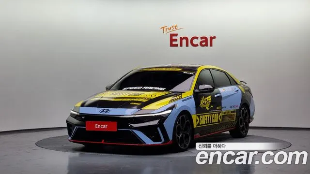 Hyundai The New Avante (CN7) 2023 Светло-серебряный цвет из Кореи