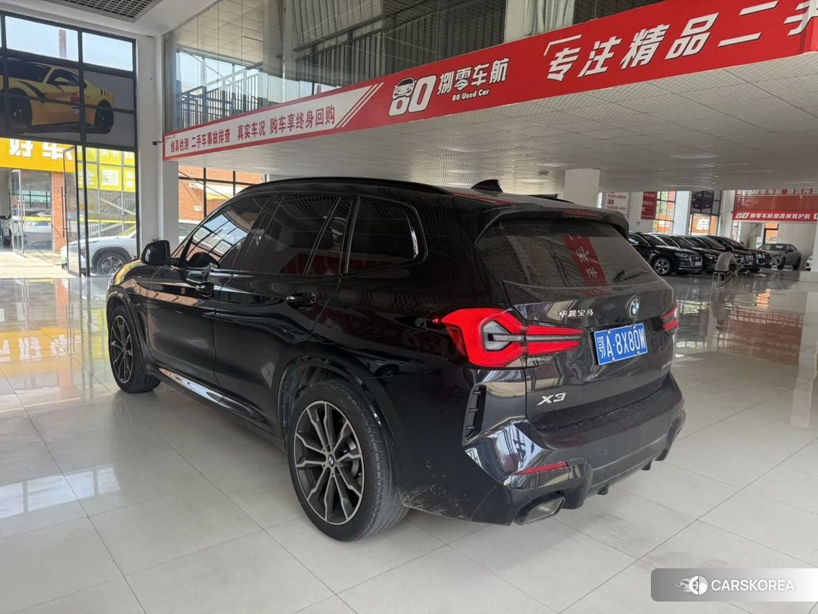 BMW X3 2023 Черный из Китая