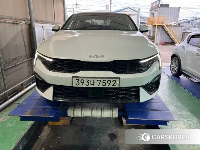 Kia The New K5 3rd generation 2024 Белый из Кореи