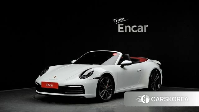 Porsche 911(992) 2021 Белый из Кореи