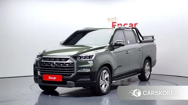 Ssangyong The New Rexton Sports Cannes 2023 Светло-зеленый из Кореи