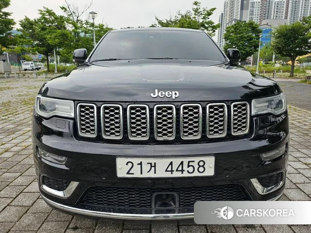 Jeep Grand Cherokee 2018 Черный из Кореи