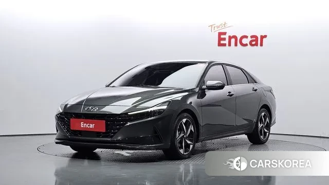 Hyundai Avante (CN7) 2021 Серый из Кореи