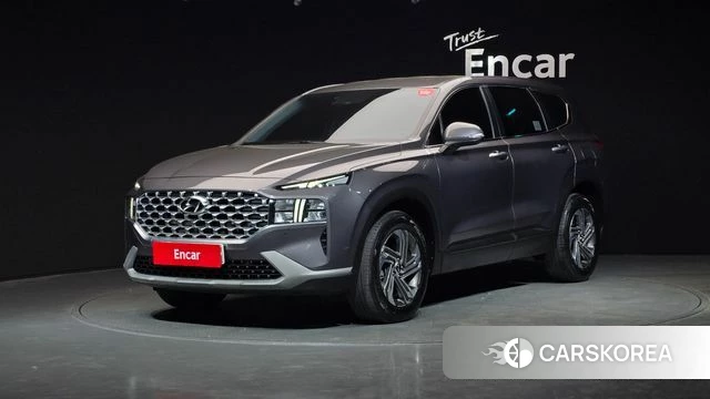 Hyundai The New Santa Fe 2021 Серый из Кореи