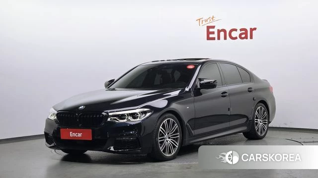 BMW 5 Series (G30) 2019 Синий из Кореи