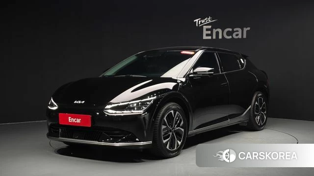 Kia EV6 2023 Черный из Кореи