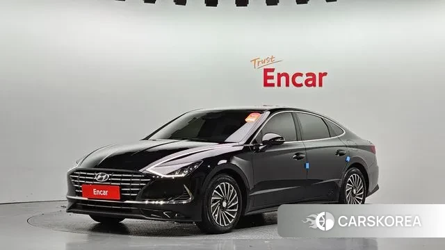 Hyundai Sonata Hybrid (DN8) 2021 Черный из Кореи