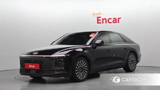 Hyundai Grandeur Hybrid (GN7) 2023 Черный из Кореи