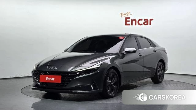 Hyundai Avante (CN7) 2021 Серый из Кореи