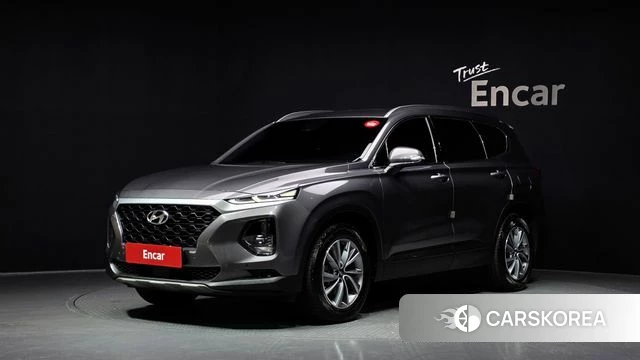 Hyundai Santa Fe TM 2018 Серый из Кореи