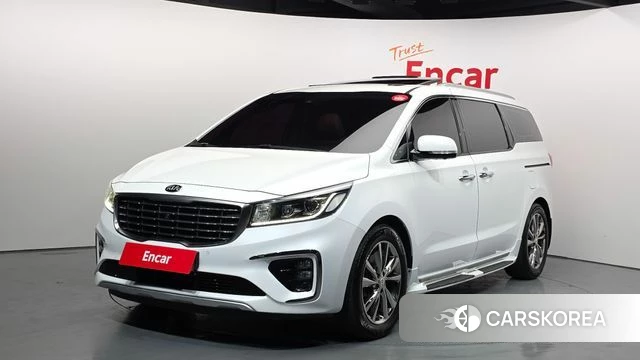 Kia The New Carnival 2018 Белый из Кореи