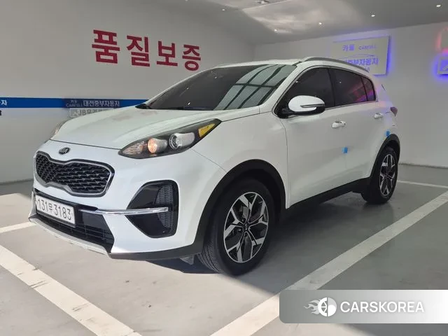 Kia Sportage The Bold 2018 Белый из Кореи