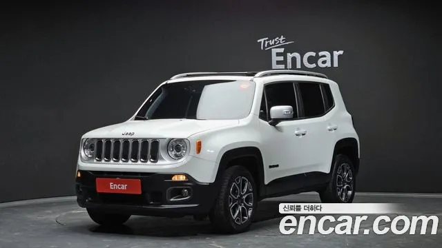 Jeep Renegade 2018 Белый из Кореи