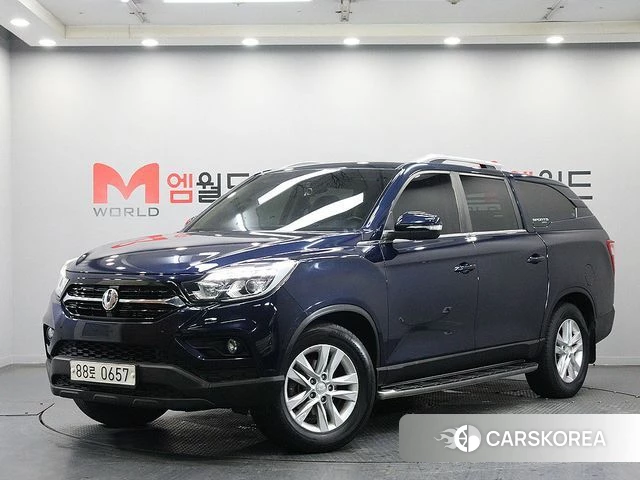Ssangyong Rexton Sports 2018 Синий из Кореи