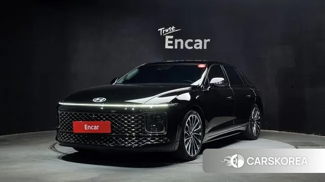 Hyundai Grandeur (GN7) 2024 Черный из Кореи