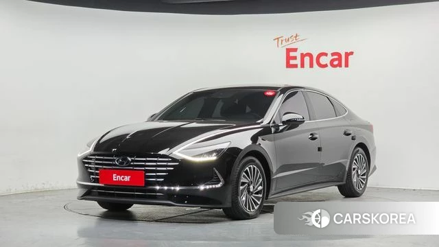 Hyundai Sonata Hybrid (DN8) 2022 Черный из Кореи