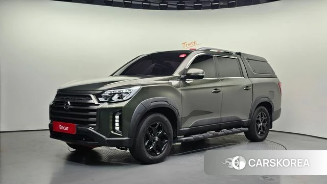Ssangyong The New Rexton Sport 2021 Светло-зеленый из Кореи