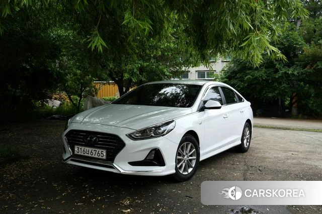 Hyundai Sonata New Rise 2018 Белый из Кореи