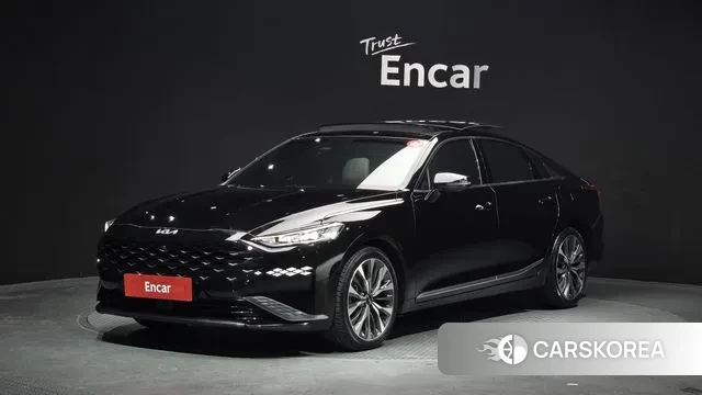 Kia K8 2021 Черный из Кореи