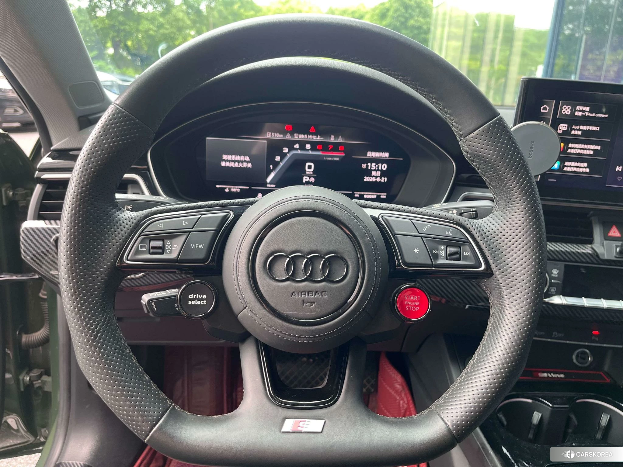 Audi A5 2021 Зеленый из Китая