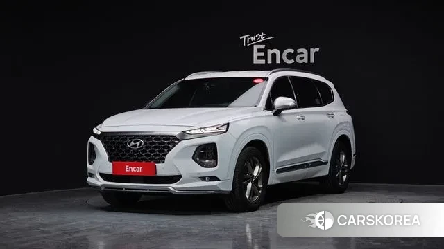 Hyundai Santa Fe TM 2018 Белый из Кореи