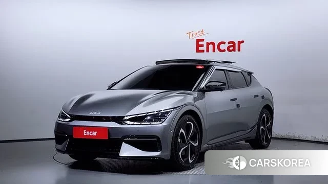 Kia EV6 2021 Серый из Кореи