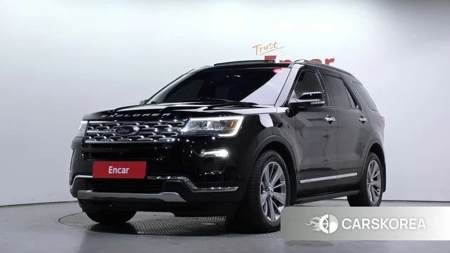 Ford Explorer 2018 Черный из Кореи