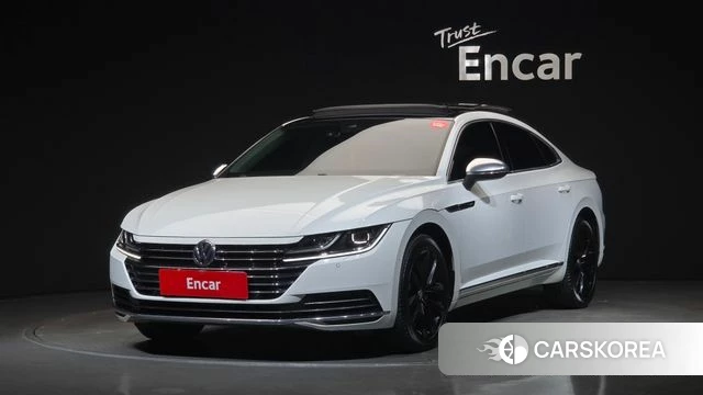 Volkswagen Arteon 2018 Белый из Кореи