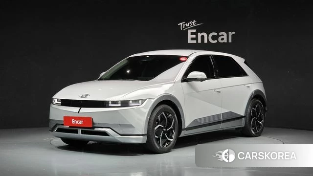 Hyundai Ionic 5 2022 Серебристо-серый из Кореи