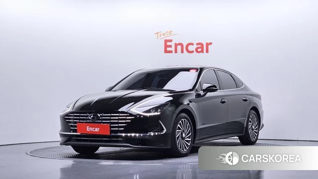 Hyundai Sonata Hybrid (DN8) 2023 Черный из Кореи