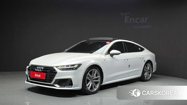Audi A7 (4K) 2021 Белый из Кореи