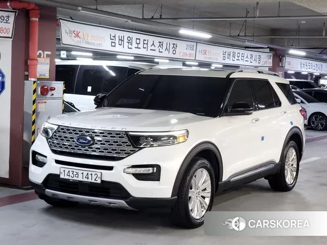 Ford Explorer 6th Generation 2020 Белый из Кореи