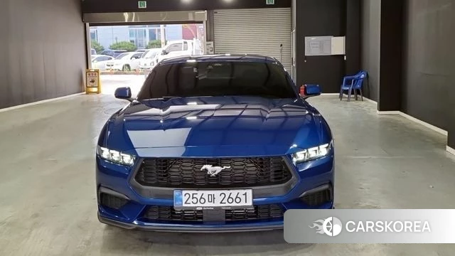 Ford Mustang 7th Generation 2025 Синий из Кореи