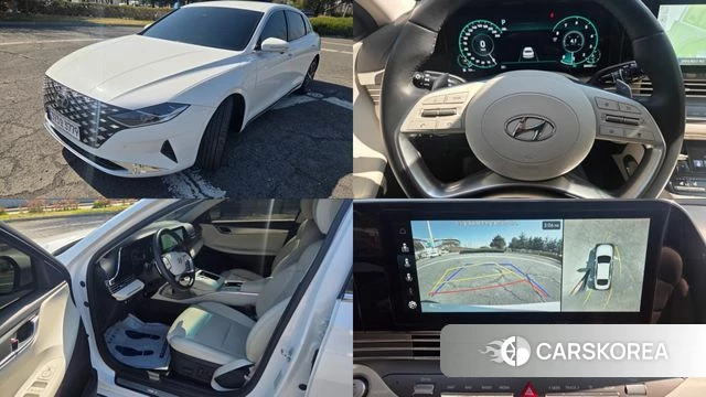 Hyundai The New Grandeur IG 2022 Белый из Кореи