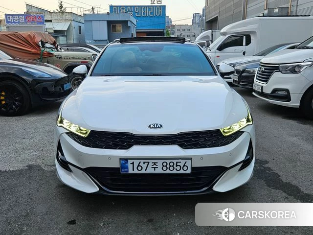 Kia K5 3rd generation 2021 Белый из Кореи