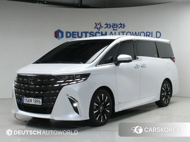 Toyota Alphard 4th Generation 2024 Белый из Кореи