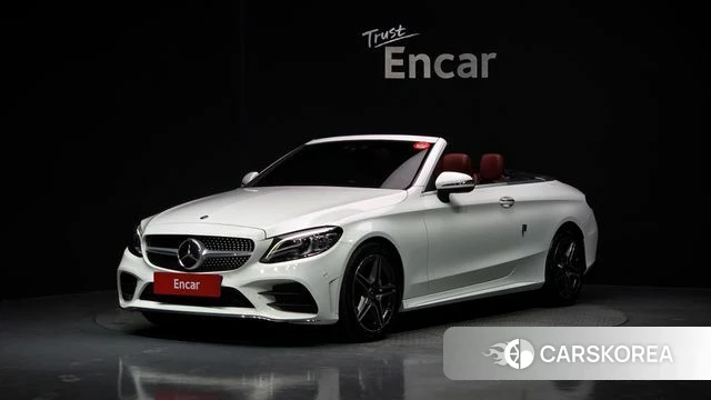 Mercedes-Benz C-Class W205 2021 Белый из Кореи