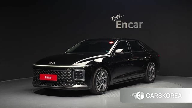 Hyundai Grandeur (GN7) 2023 Черный из Кореи