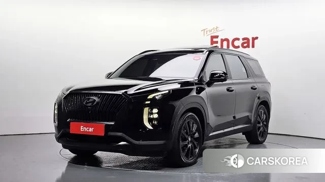 Hyundai Palisade 2022 Черный из Кореи