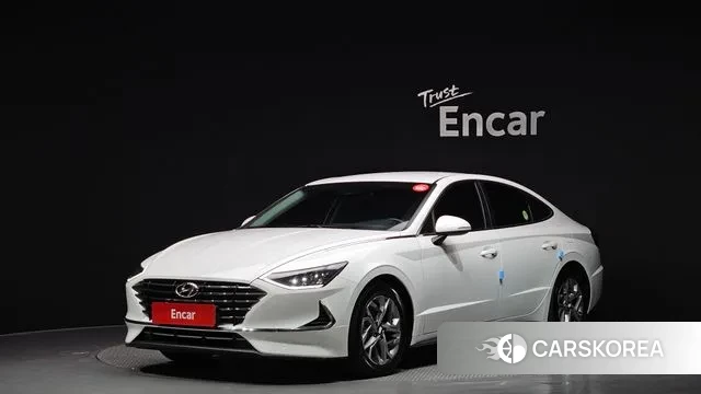 Hyundai Sonata (DN8) 2022 Белый из Кореи
