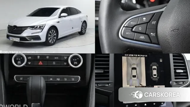 Renault Korea (Samsung) The New SM6 2023 Белый из Кореи