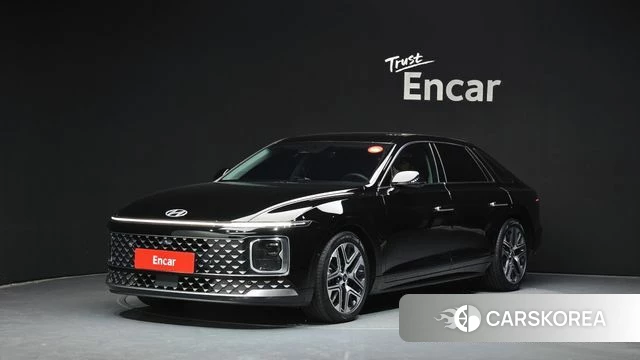 Hyundai Grandeur (GN7) 2023 Черный из Кореи