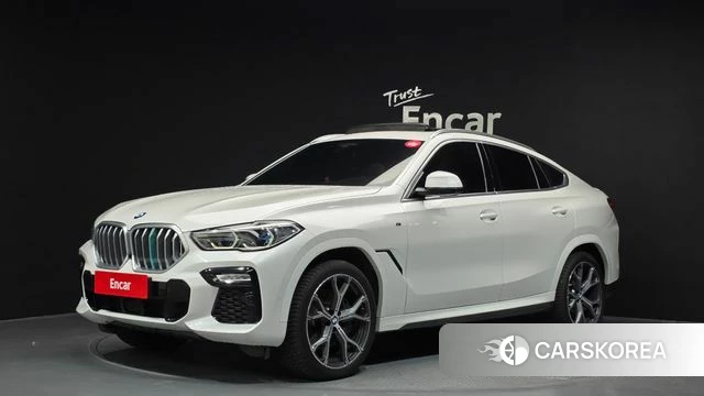 BMW X6 (G06) 2021 Белый из Кореи